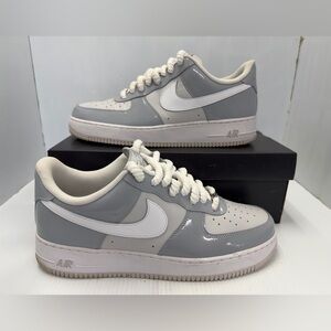 Nike Air Force 1 Low ‘07 LV8 Wolf Grey Men’s Sneakers Size 12 HV9405-001